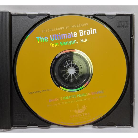 The Ultimate Brain CD "Enhance Creative Problem Solving" Psychoacoustic - Picture 2 of 3